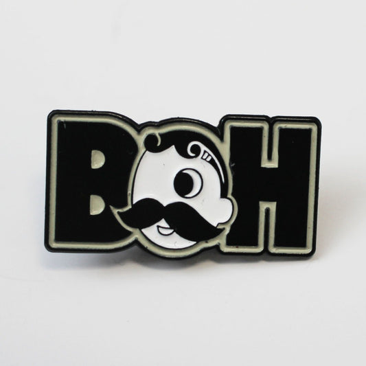 Basic Boh Logo Text / Pin - Route One Apparel