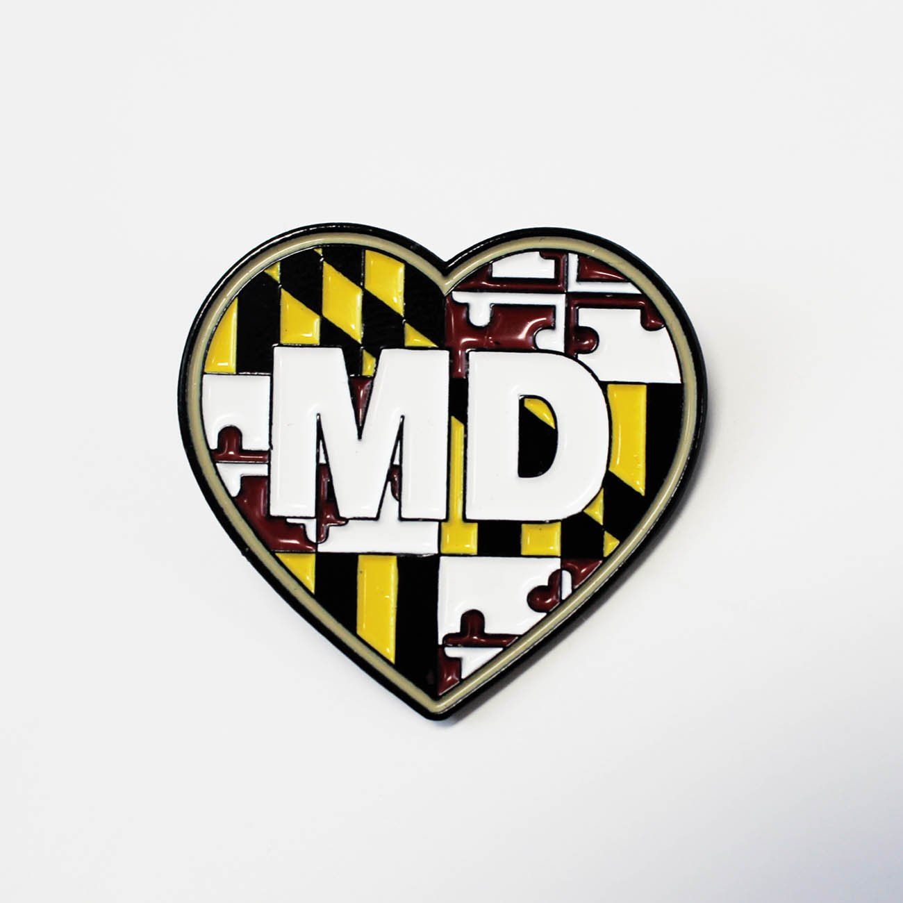 Maryland Heart / Pin - Route One Apparel