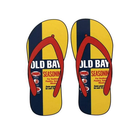 Old Bay Can Flip Flop / Sticker - Route One Apparel