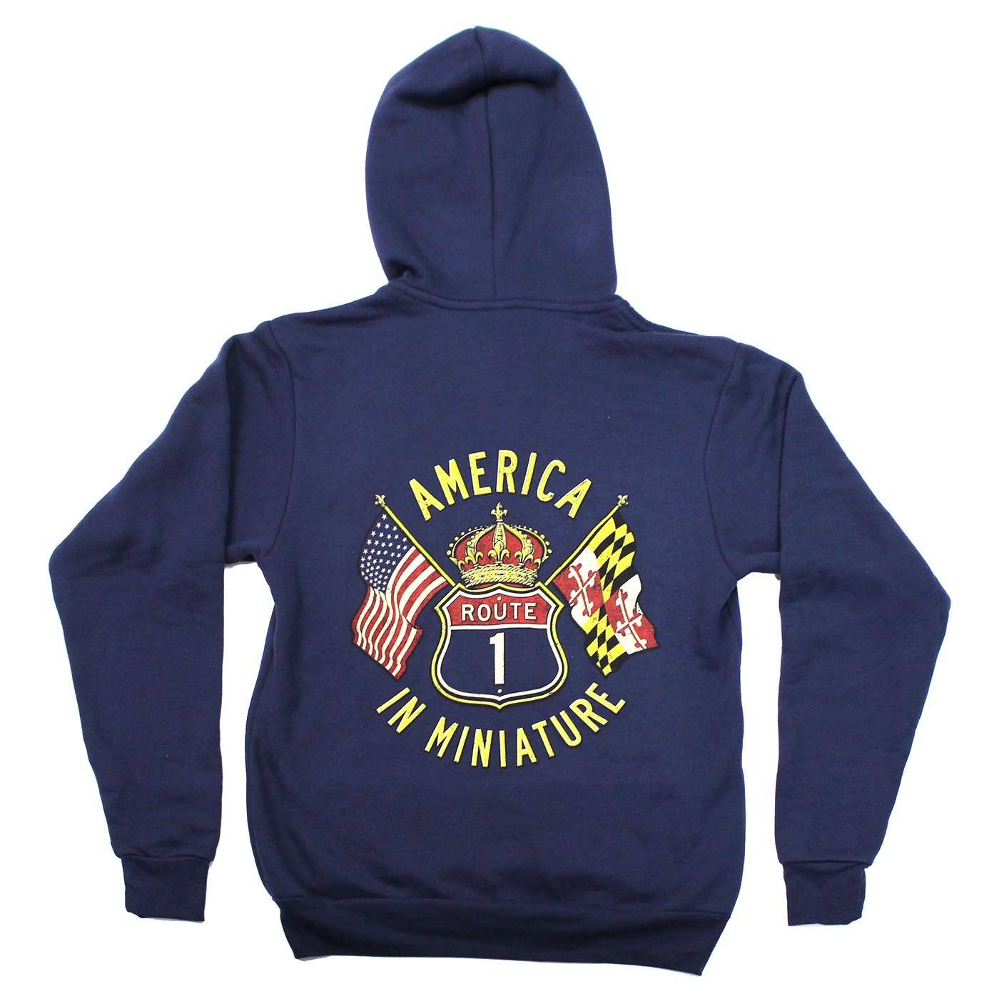 America in Miniature (Navy) / Jacket - Route One Apparel
