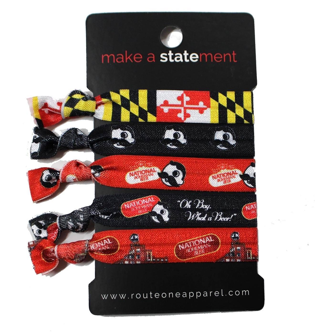 Licensing - Natty Boh National Bohemian / 5-Piece Hair Tie Set