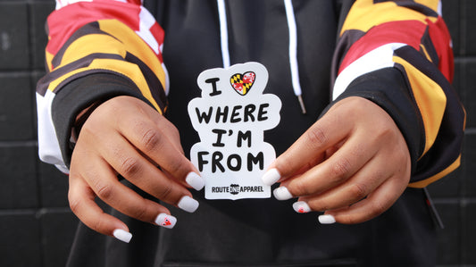I Love Where I'm From / Sticker - Route One Apparel