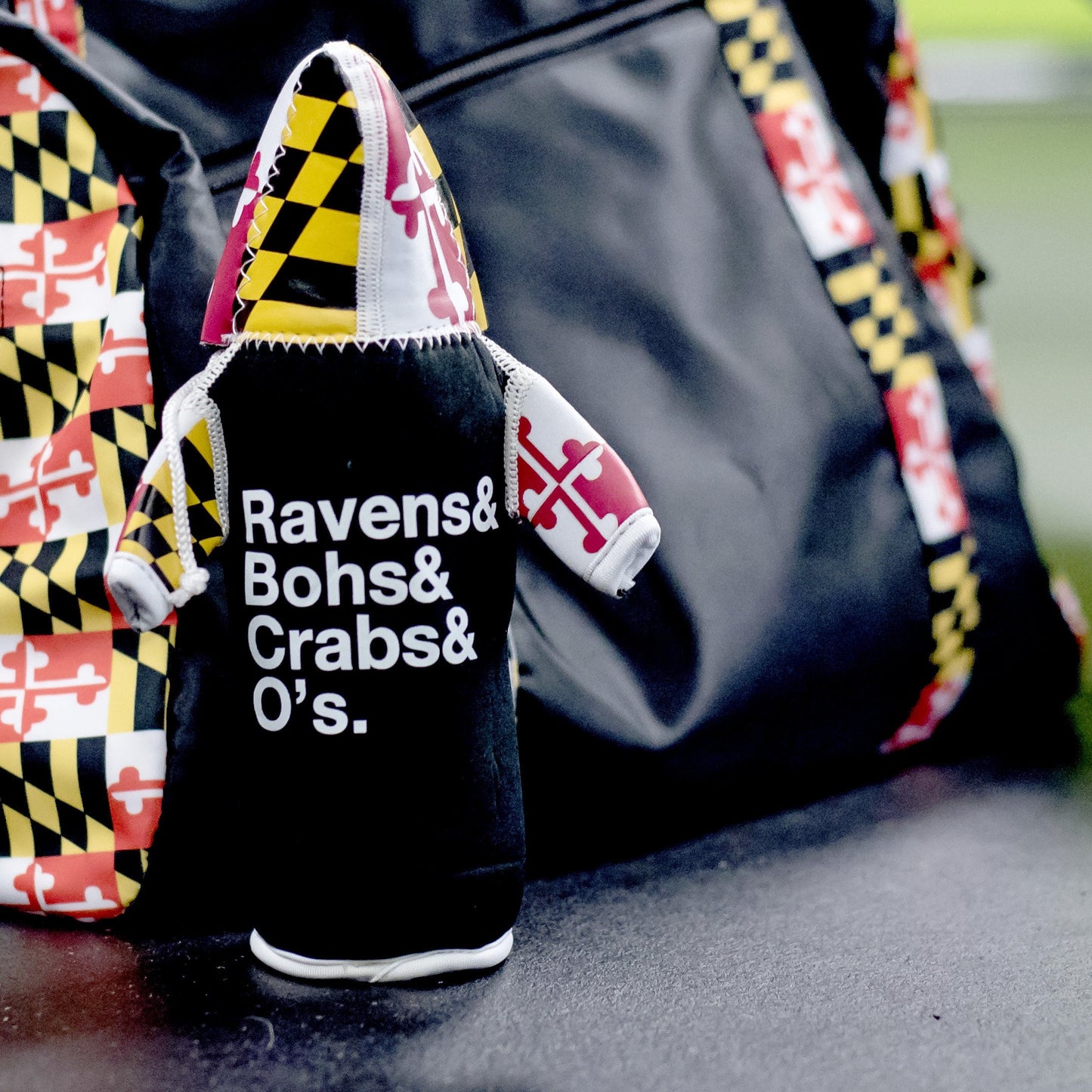 Ravens & Bohs & Crabs & O's / Jacket Bottle Cooler - Route One Apparel