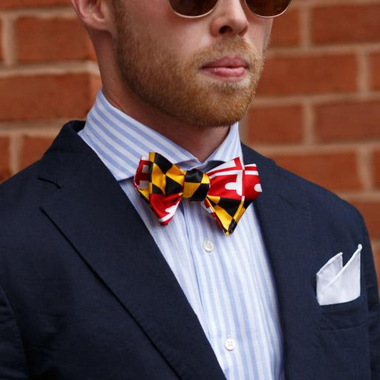 Maryland Flag / Self-Tie Bowtie - Route One Apparel