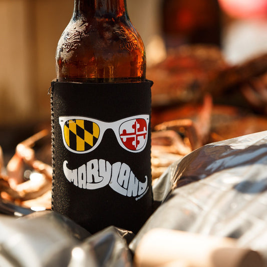 Maryland Mustache / Can Cooler - Route One Apparel
