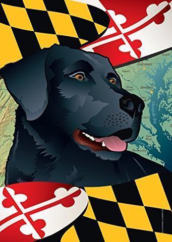 Maryland Black Lab / House Flag - Route One Apparel