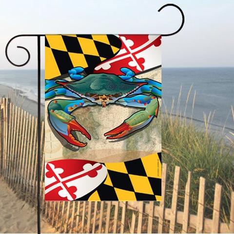 Maryland Blue Crab / Garden Flag - Route One Apparel