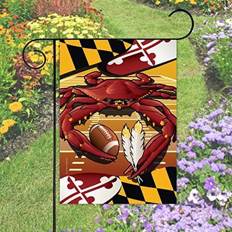 Washington Football Crab / Garden Flag - Route One Apparel