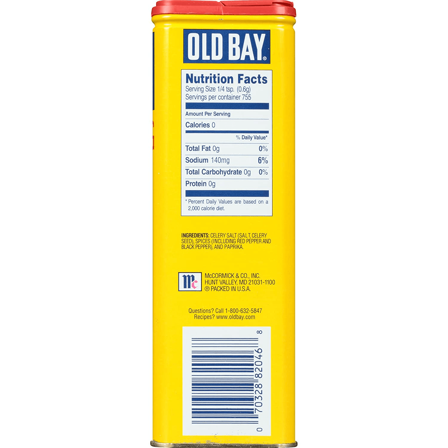 Old Bay Seasoning  / 16-OZ Tin Can - Route One Apparel