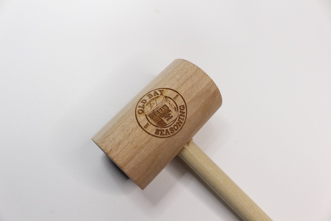 Classic Circle Old Bay Seasoning / Crab Mallet - Route One Apparel