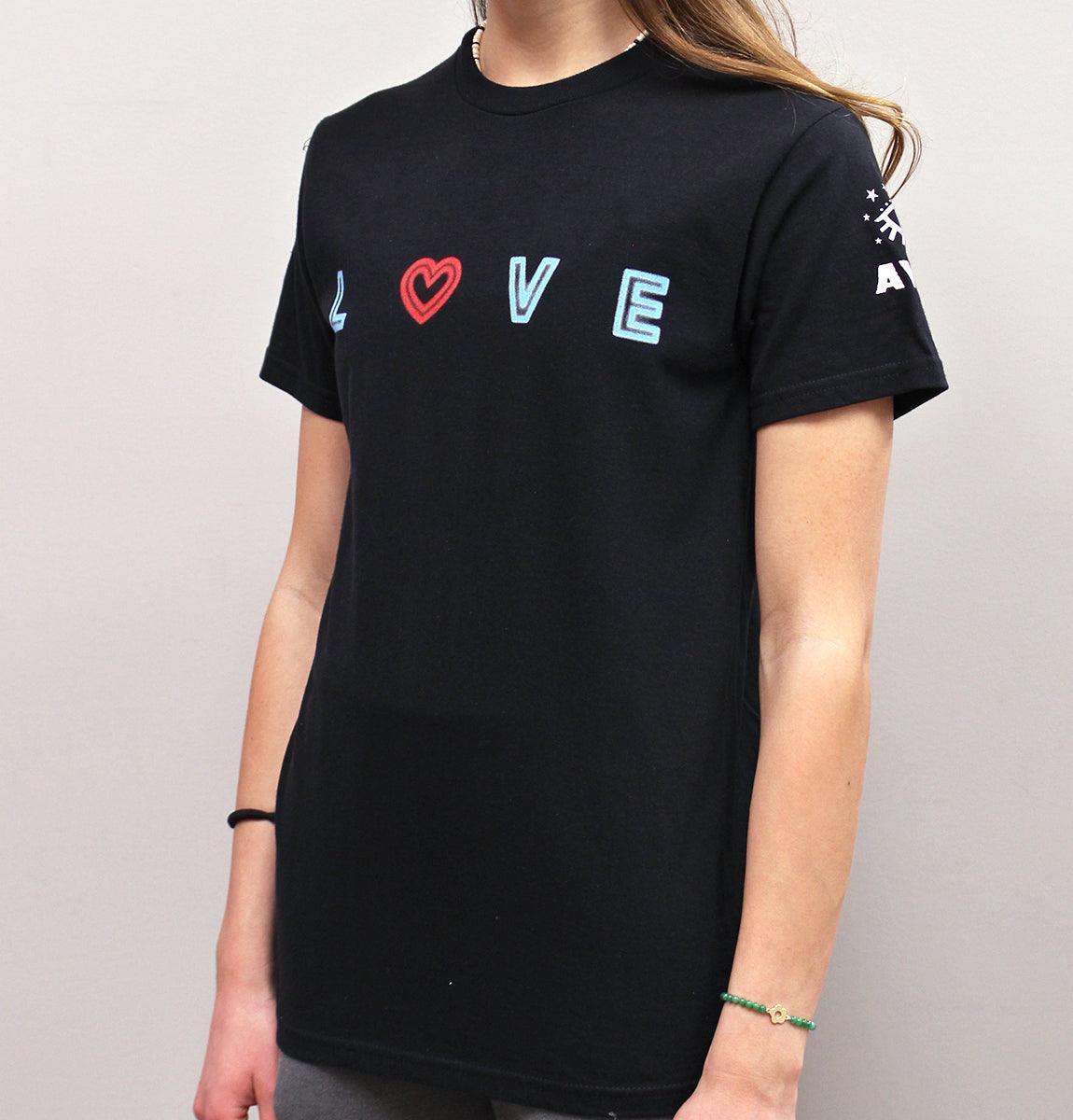 AVAM Love Sign (Black) / Shirt - Route One Apparel
