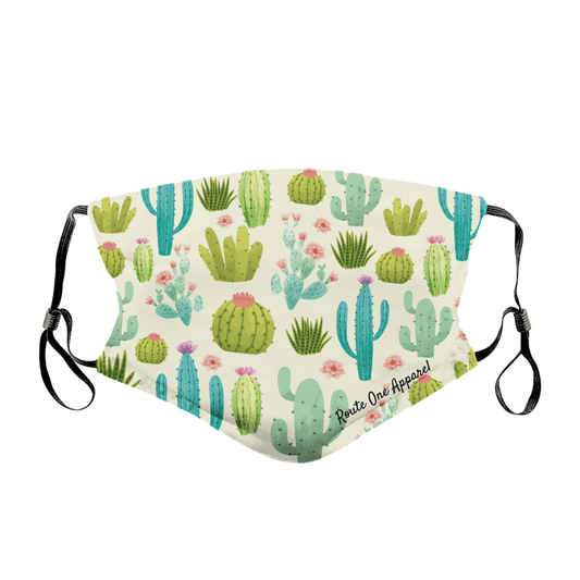 Arizona Cactus Blossoms / Face Mask - Route One Apparel