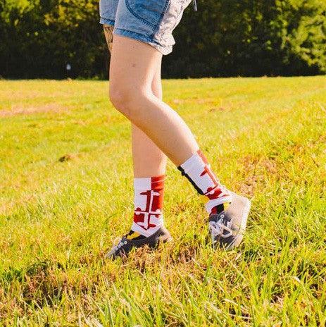 Maryland Flag / Crew Socks - Route One Apparel