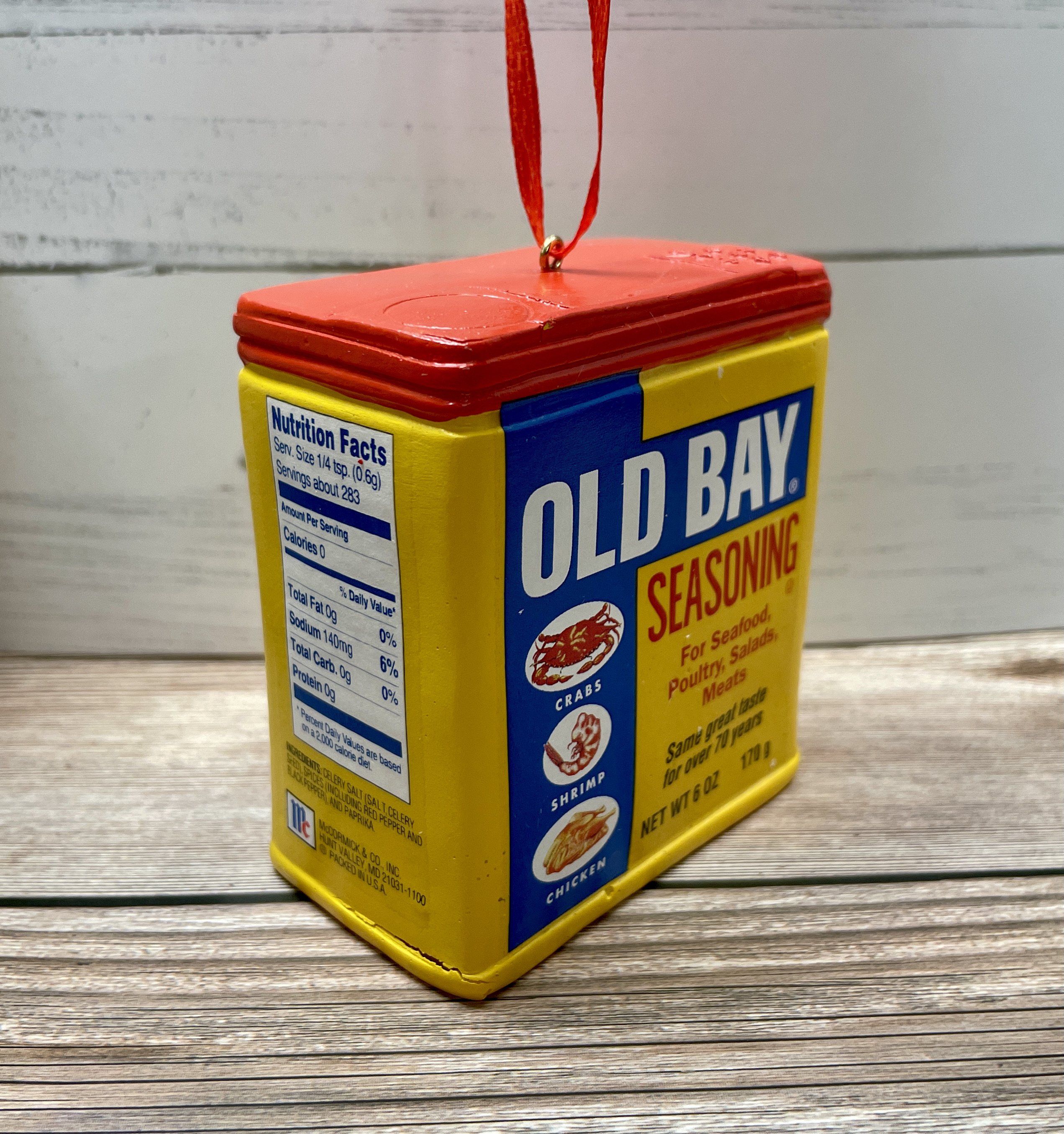 Old Bay Can / 3-D Ornament - Route One Apparel