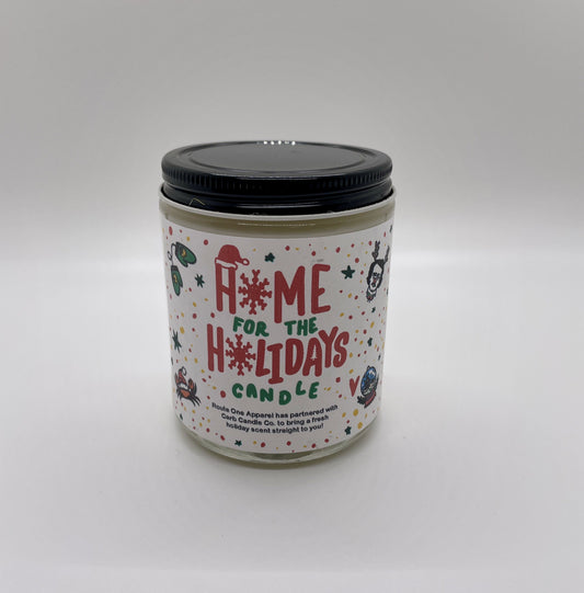 Home for the Holidays - Christmas By the Fire / 4oz Candle *KEEP HIDDEN* - Route One Apparel