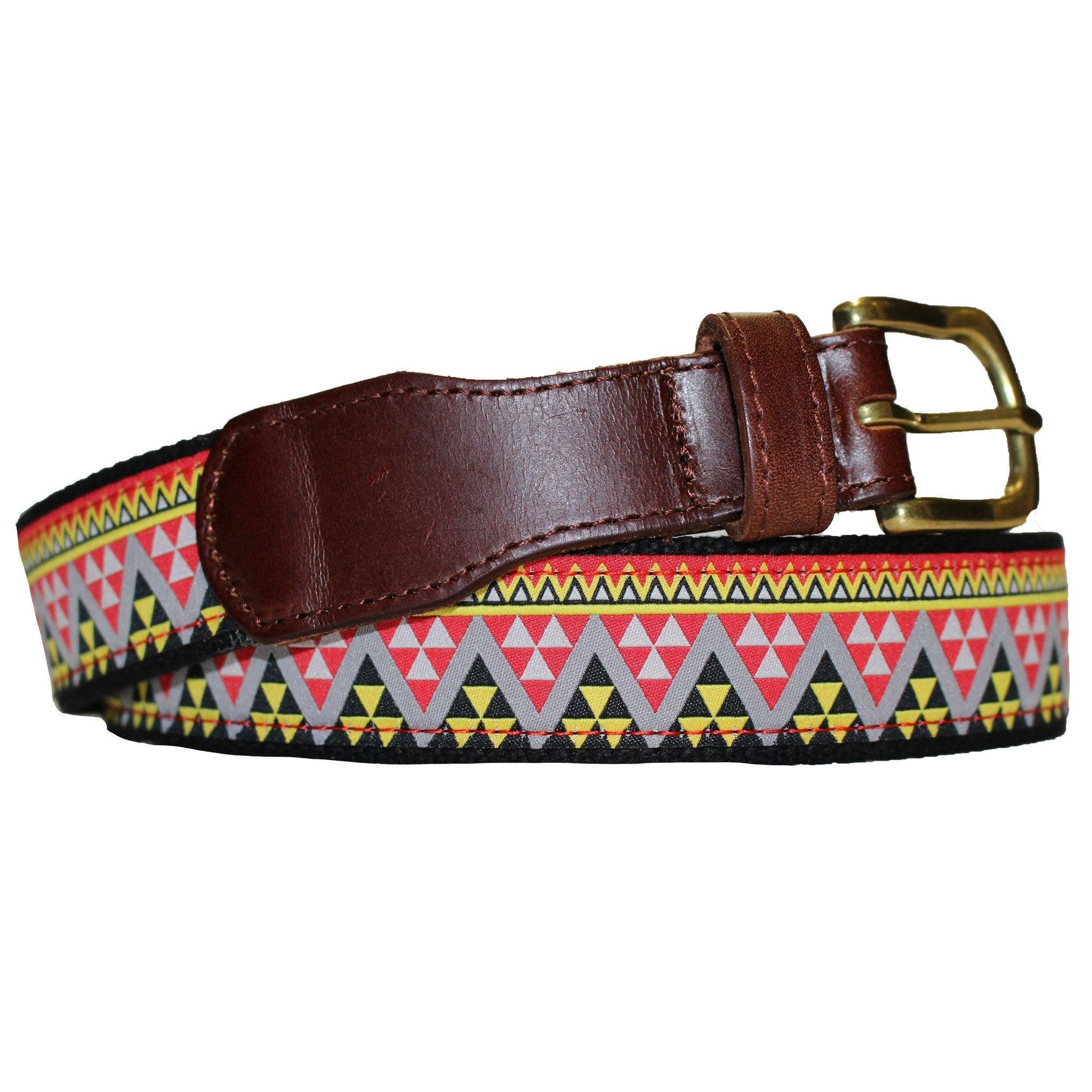 Route One Apparel Maryland Aztec / Belt