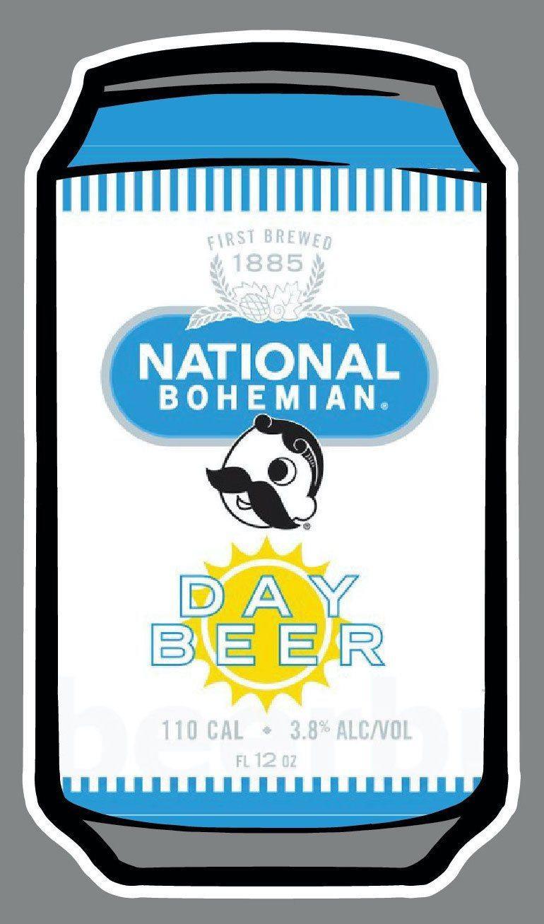 National Bohemian Day Beer Can / Sticker - Route One Apparel