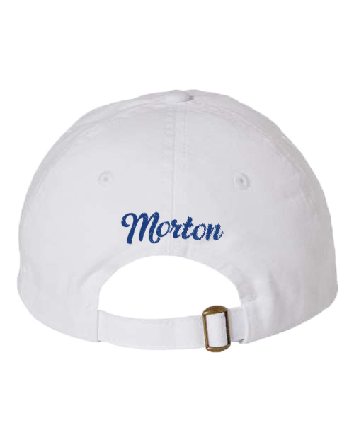 *COMING SOON* Morton Salt Script (White) / Baseball Hat - Route One Apparel