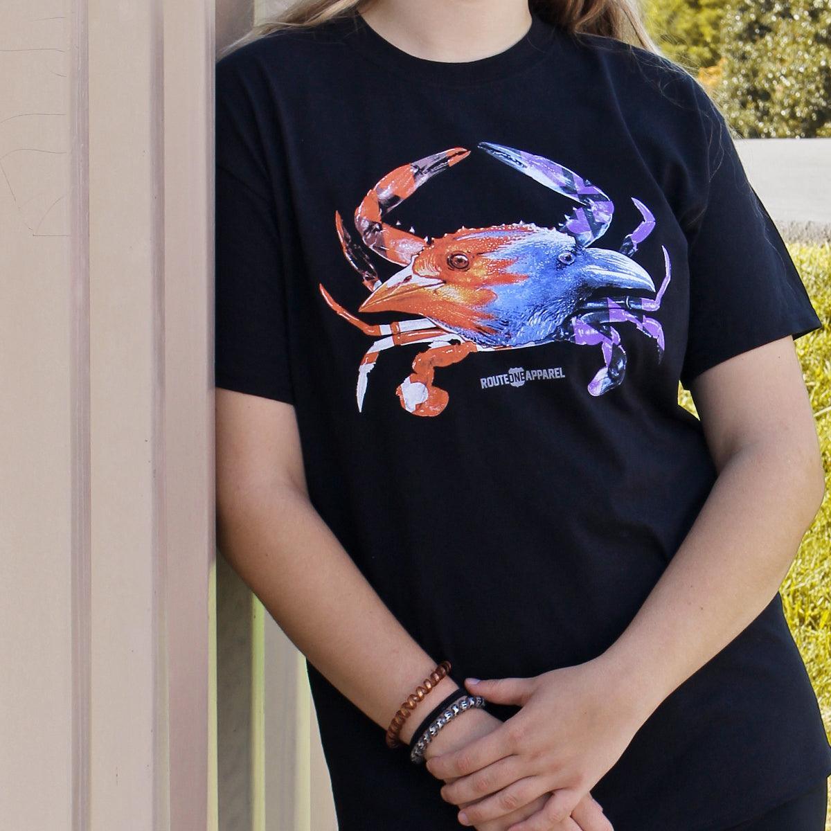 Baltimore Birds Crab (Black) / Shirt - Route One Apparel