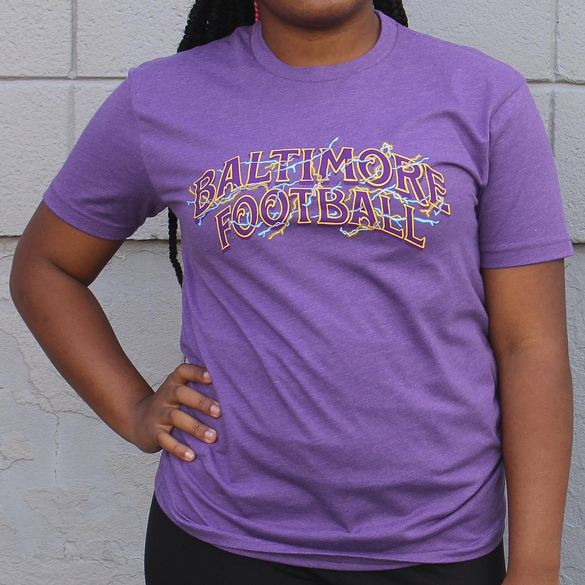 Baltimore Football Lightning (Purple Rush) / Shirt - Route One Apparel