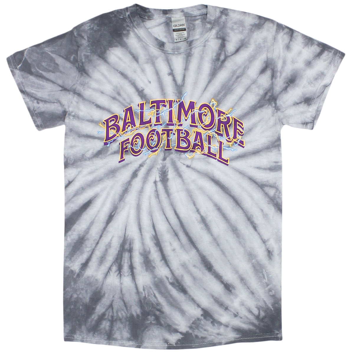 Baltimore Football Lightning (Cyclone Grey) / Shirt - Route One Apparel