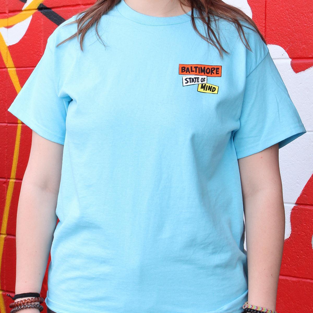 Baltimore State of Mind (Sky) / Shirt - Route One Apparel