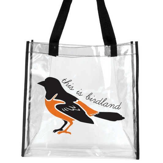 Birdland Oriole / Clear Bag - Route One Apparel