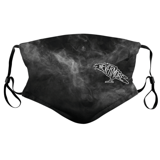 Poe "Nevermore" Raven (Smoke) / Face Mask - Route One Apparel