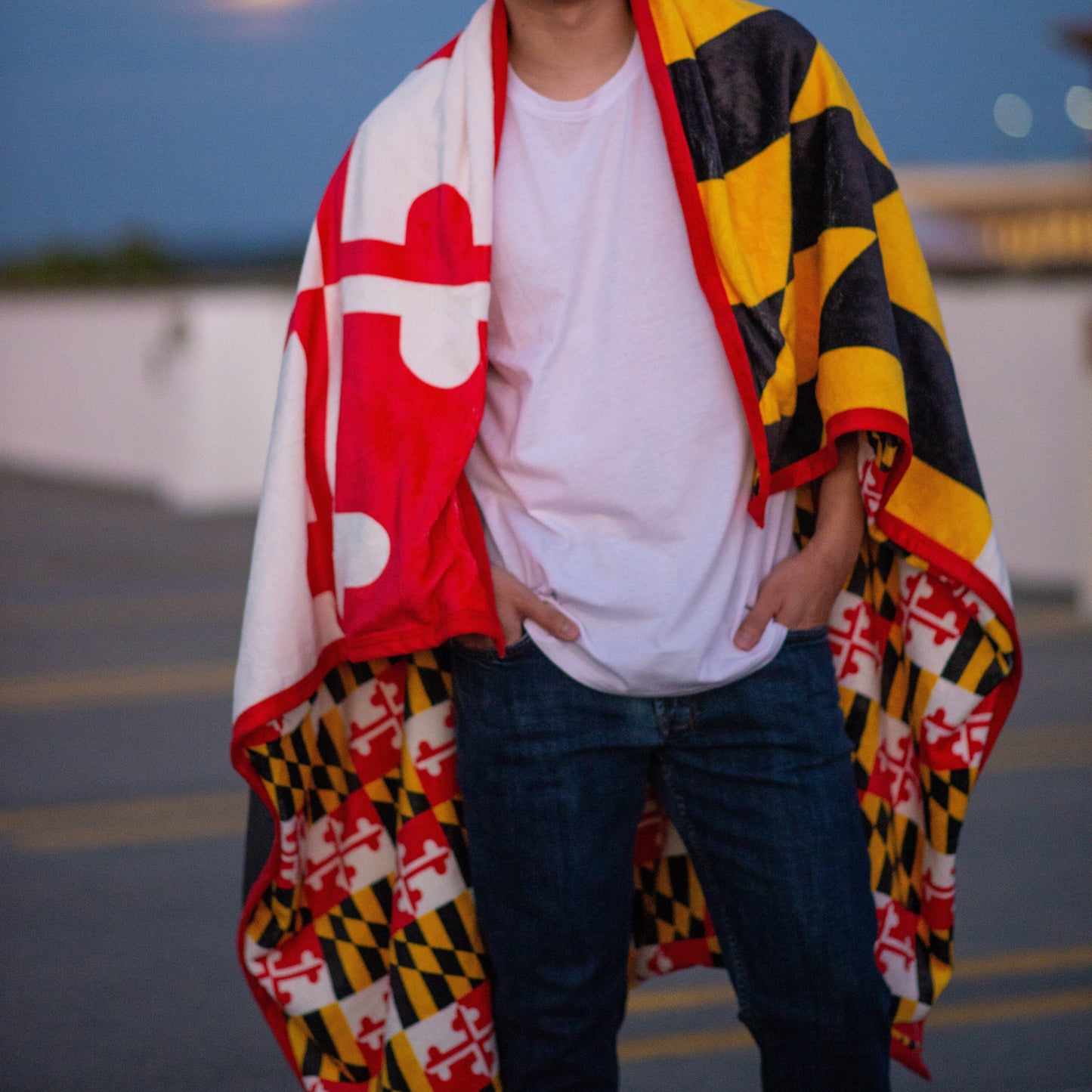 Maryland Flag / 50in x 59in Blanket - Route One Apparel