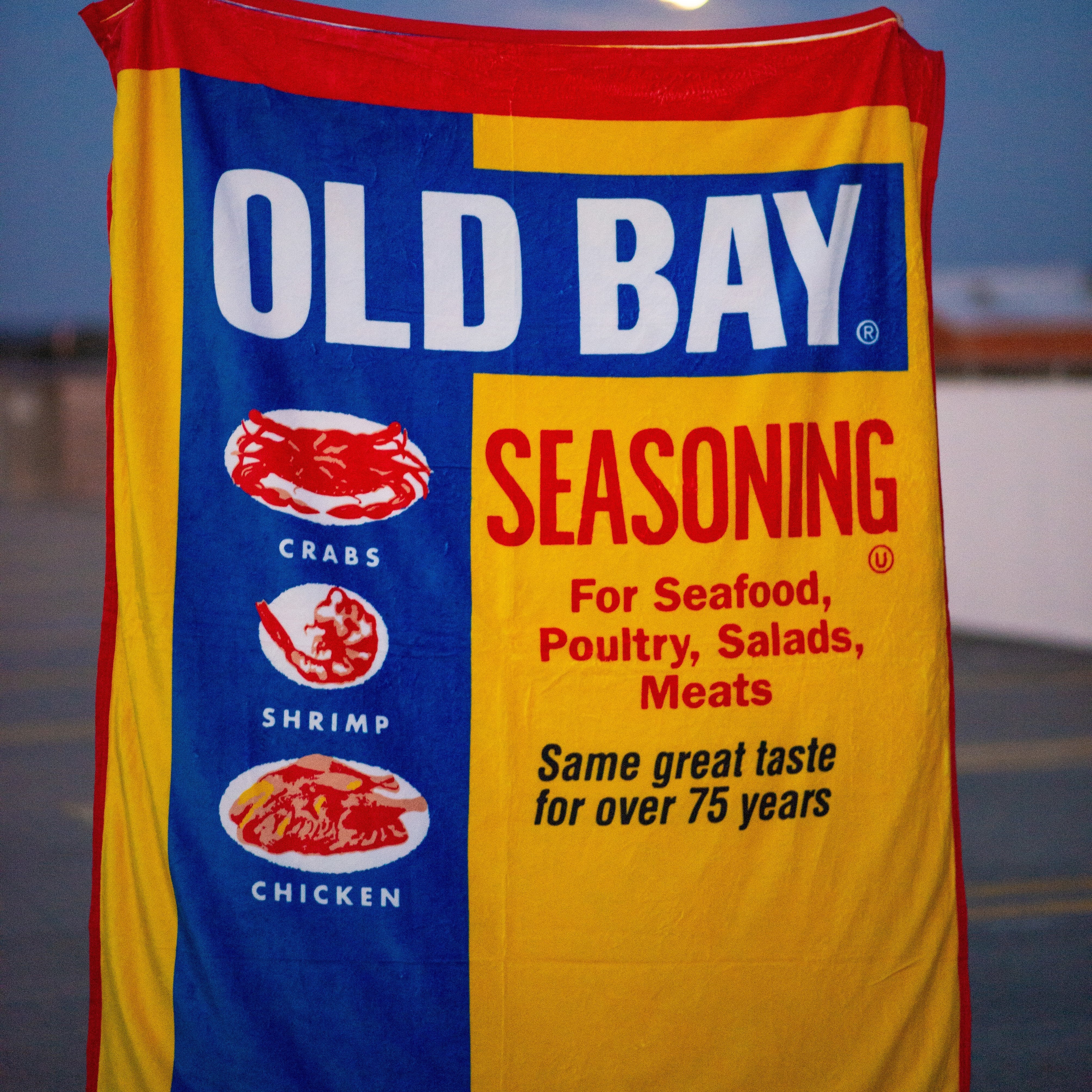 Old Bay / 59in x 50in Blanket - Route One Apparel