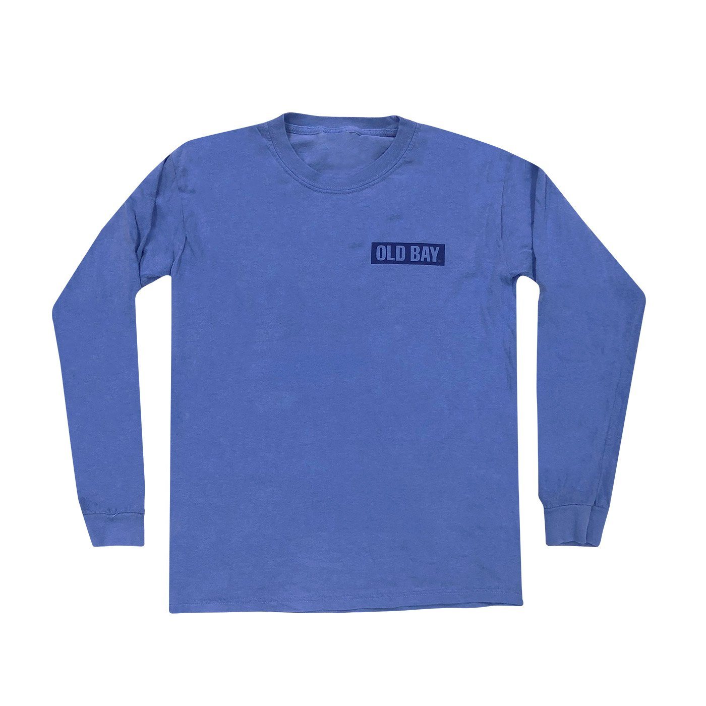 Old Bay Cooler with Puppies (Flo Blue) / Long Sleeve Shirt - Route One Apparel