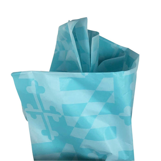 Blue Tone Maryland Flag / Tissue Paper Pack - Route One Apparel