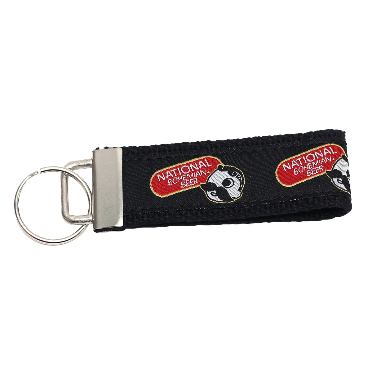 National Bohemian Beer (Black) / Key Chain - Route One Apparel
