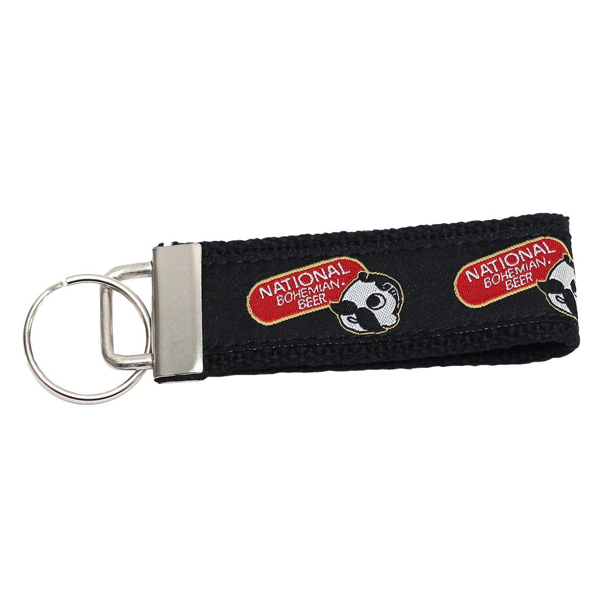 National Bohemian Beer (Black) / Key Chain - Route One Apparel
