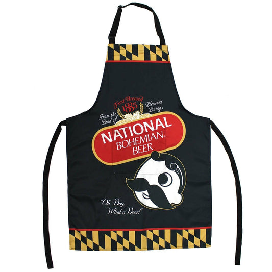 Natty Boh Can (Black)  / Apron - Route One Apparel