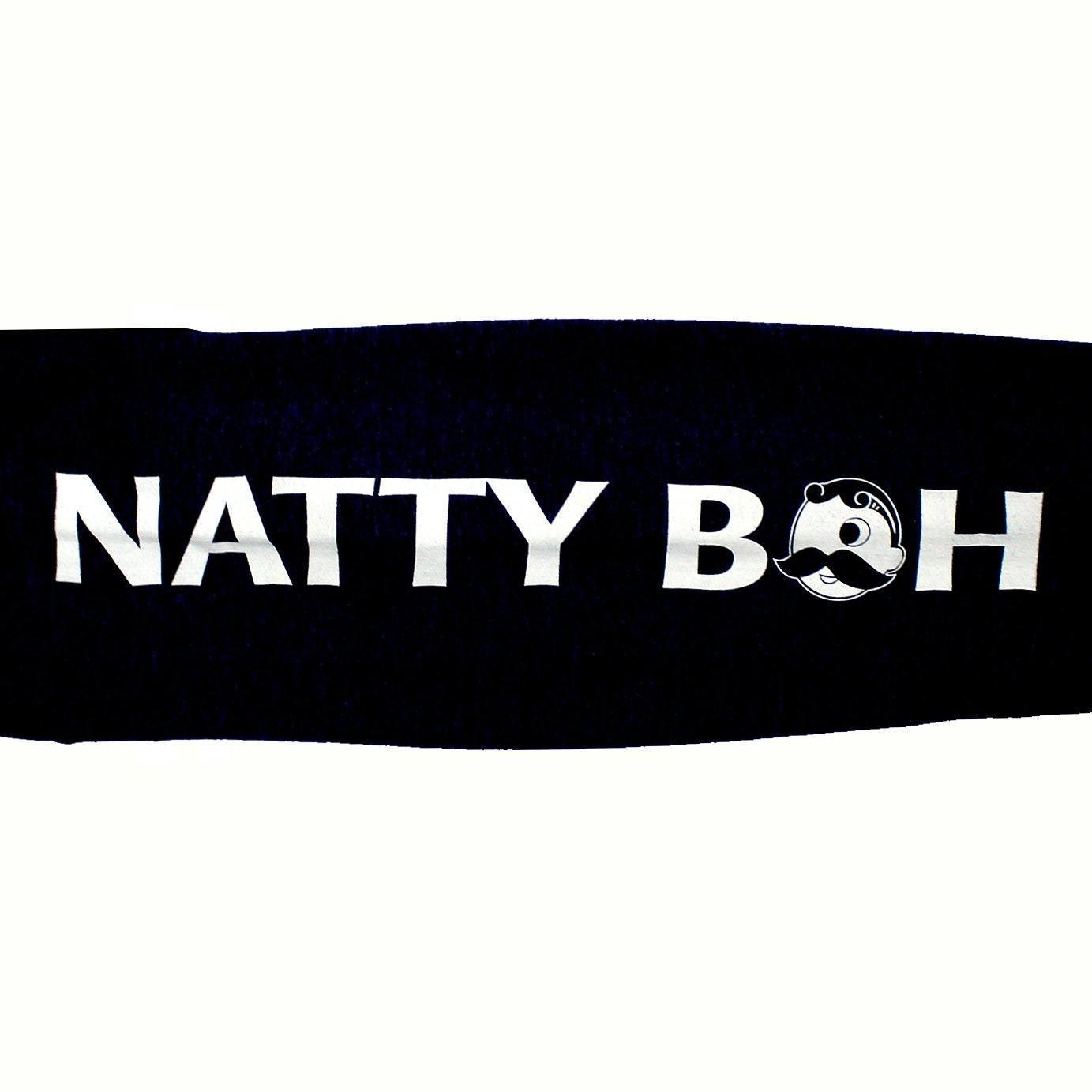 National Bohemian Beer Signature Classic (Navy) / Long Sleeve Shirt - Route One Apparel