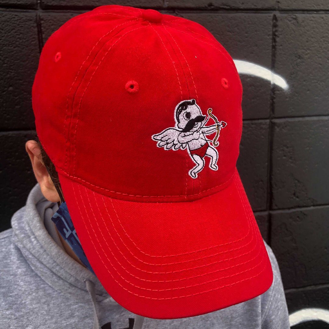 Boh Cupid (Red) / Baseball Hat - Route One Apparel