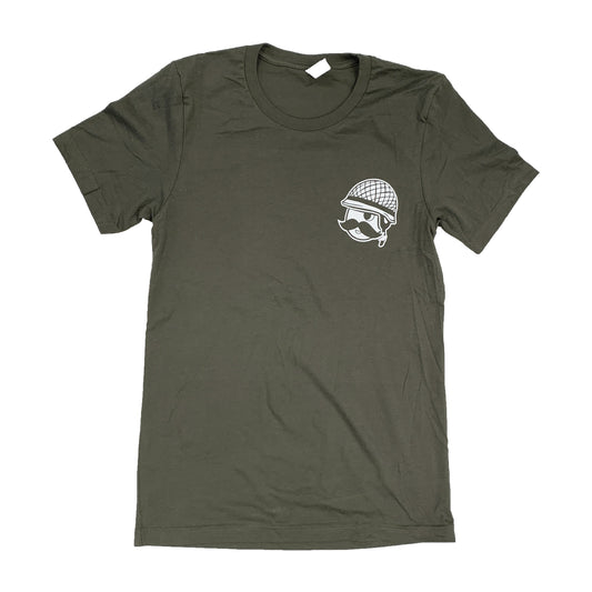 Natty Boh Army Soldier Gets Drafted (Military Green) / Shirt - Route One Apparel