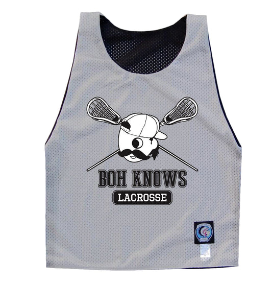 Boh Knows Lacrosse (Reversible) / Lacrosse Pinnie - Route One Apparel