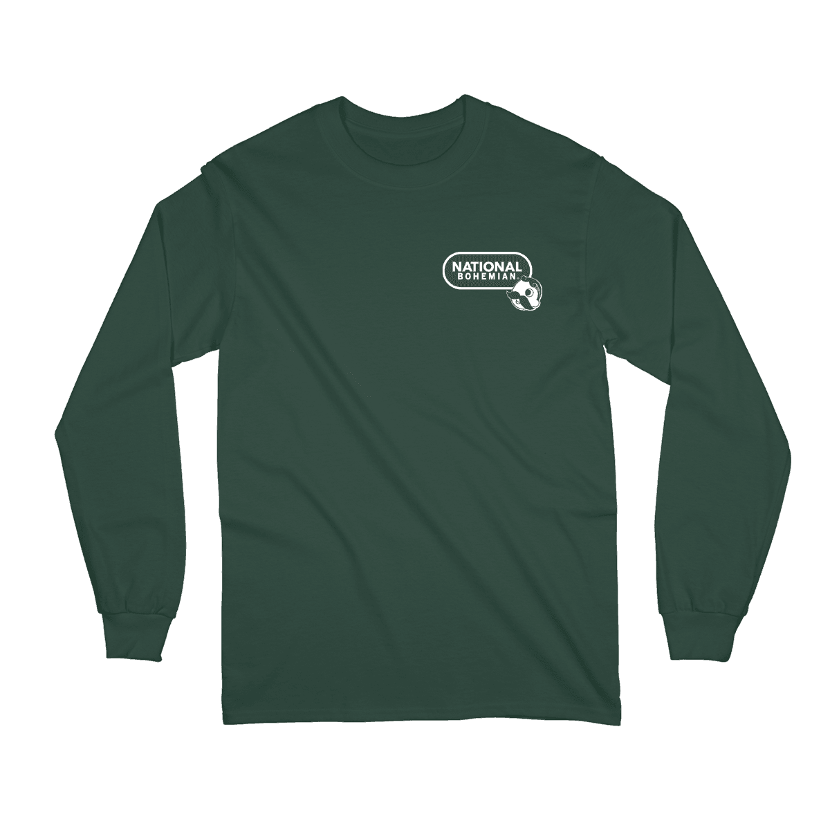 Boh Knows Snow (Green) / Long Sleeve Shirt - Route One Apparel