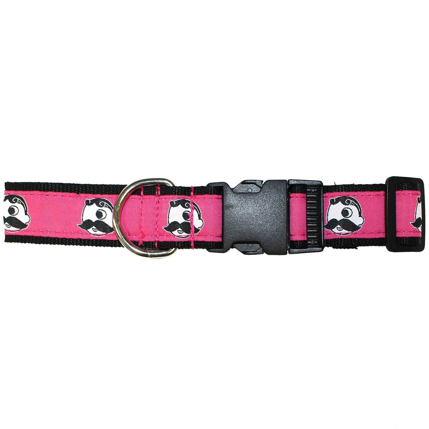 Natty Boh Logo (Pink) / Dog Collar - Route One Apparel