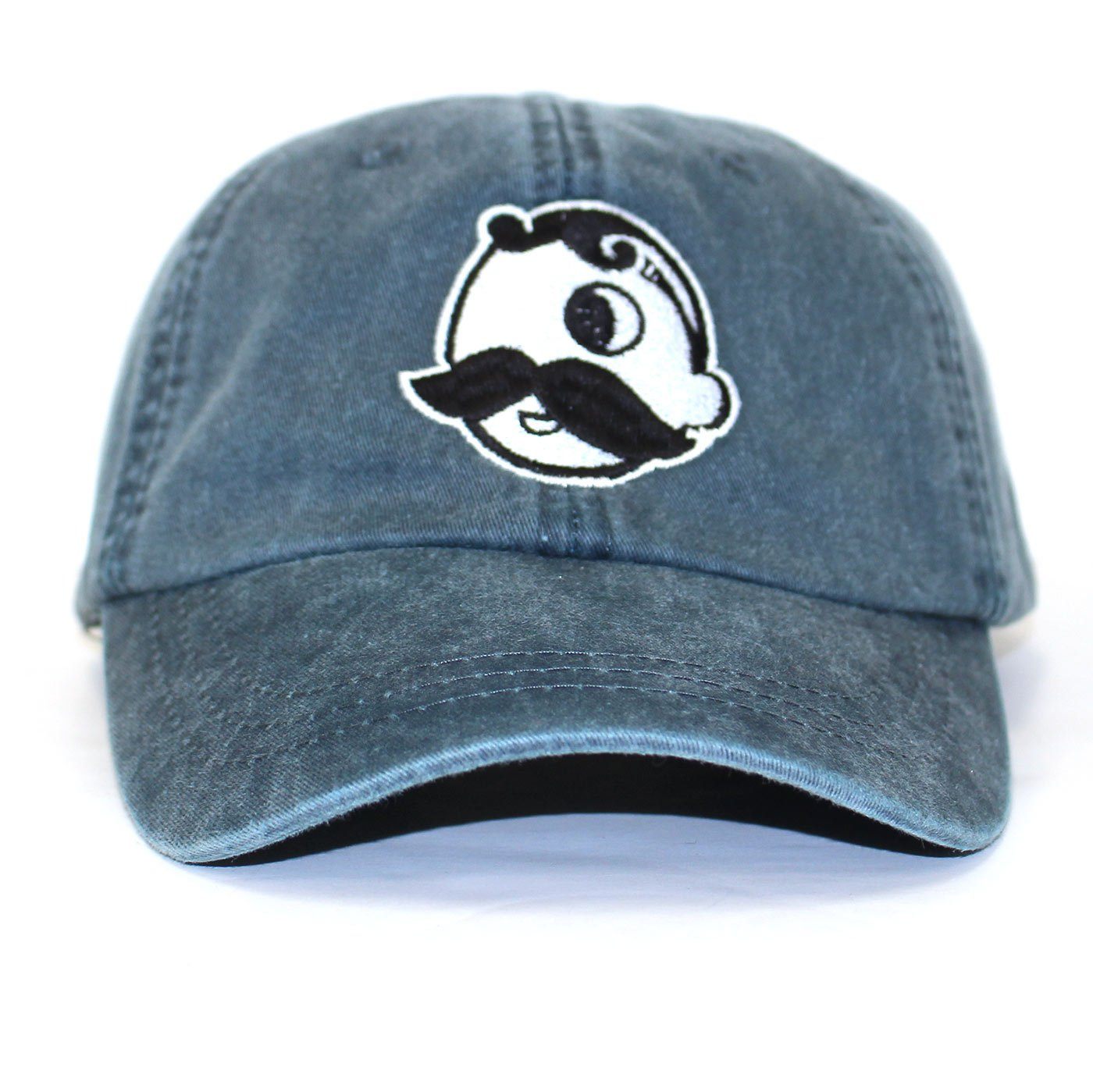Natty Boh Logo (Washed Denim) / Baseball Hat - Route One Apparel