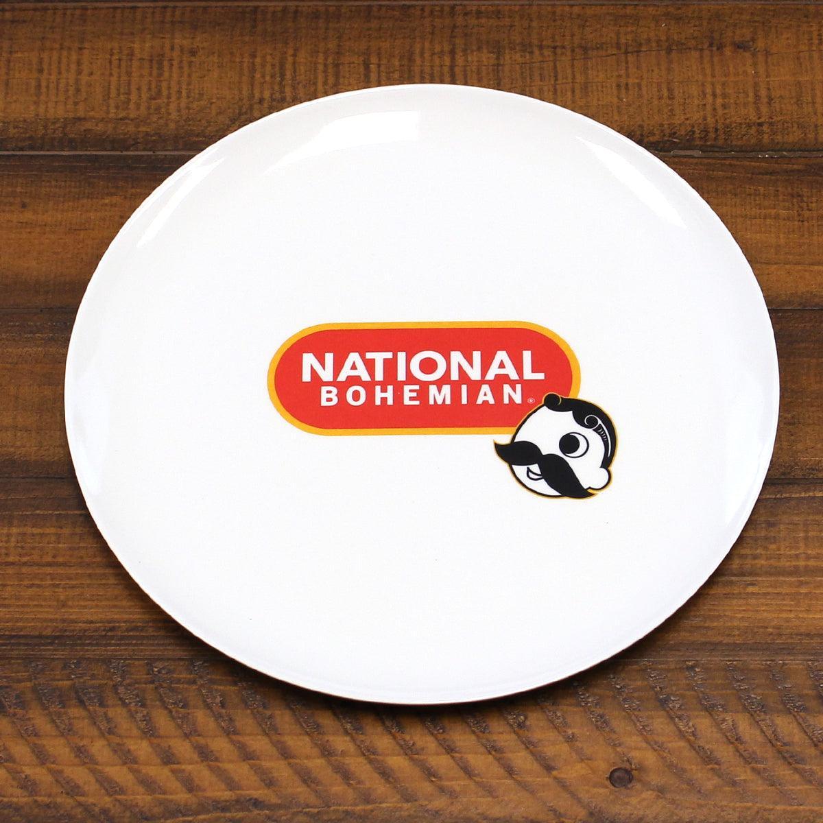 Natty Boh Pill Logo (White) / Plate - Route One Apparel