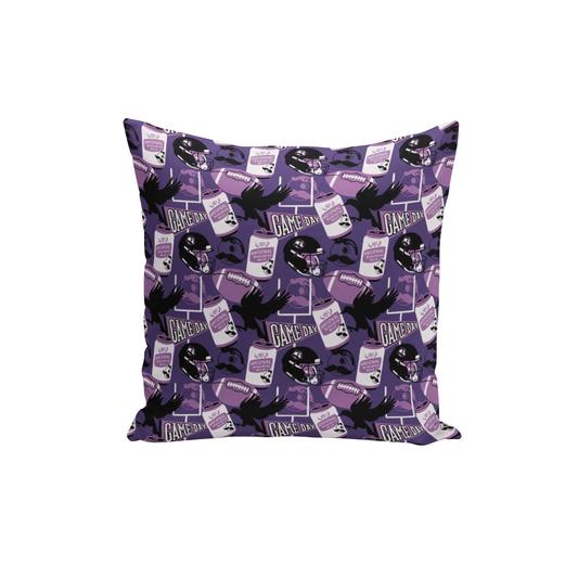 Natty Boh Purple Game Day / Throw Pillow - Route One Apparel