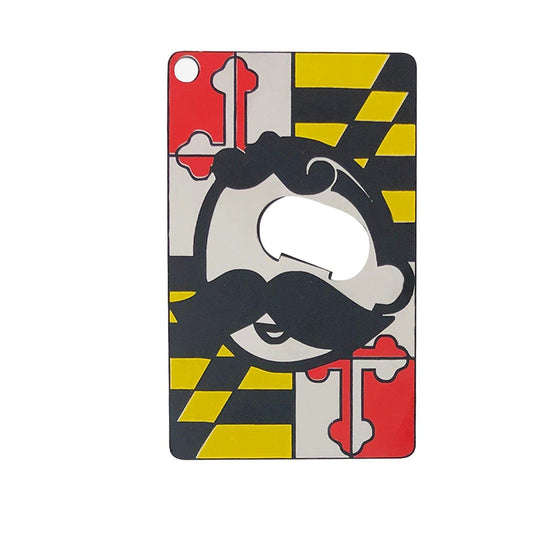 Maryland Flag w/ Natty Boh / Credit Card Bottle Opener - Route One Apparel