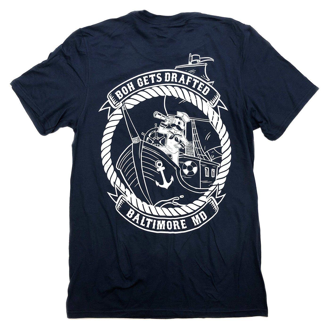 Natty Boh Sailor Gets Drafted (Navy) / Shirt - Route One Apparel