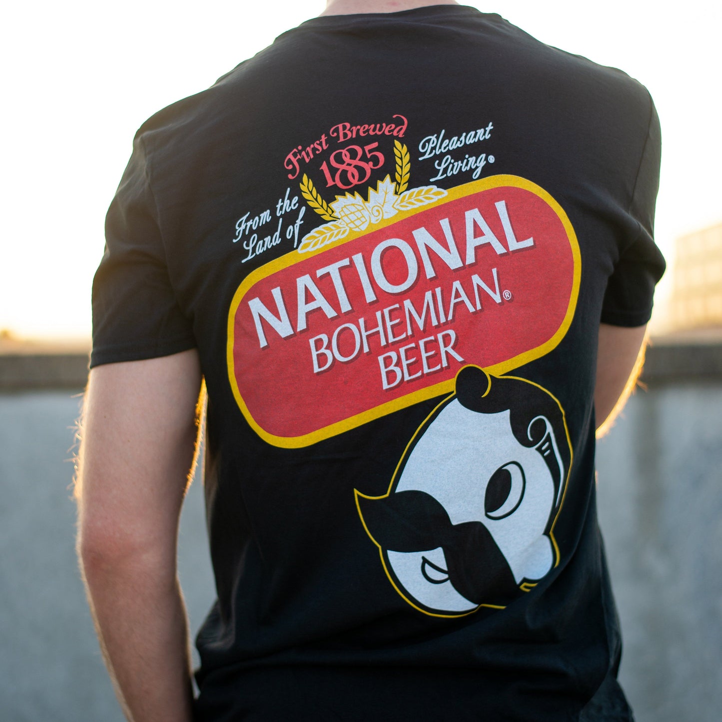 National Bohemian Beer Signature Classic (Black) / Shirt - Route One Apparel