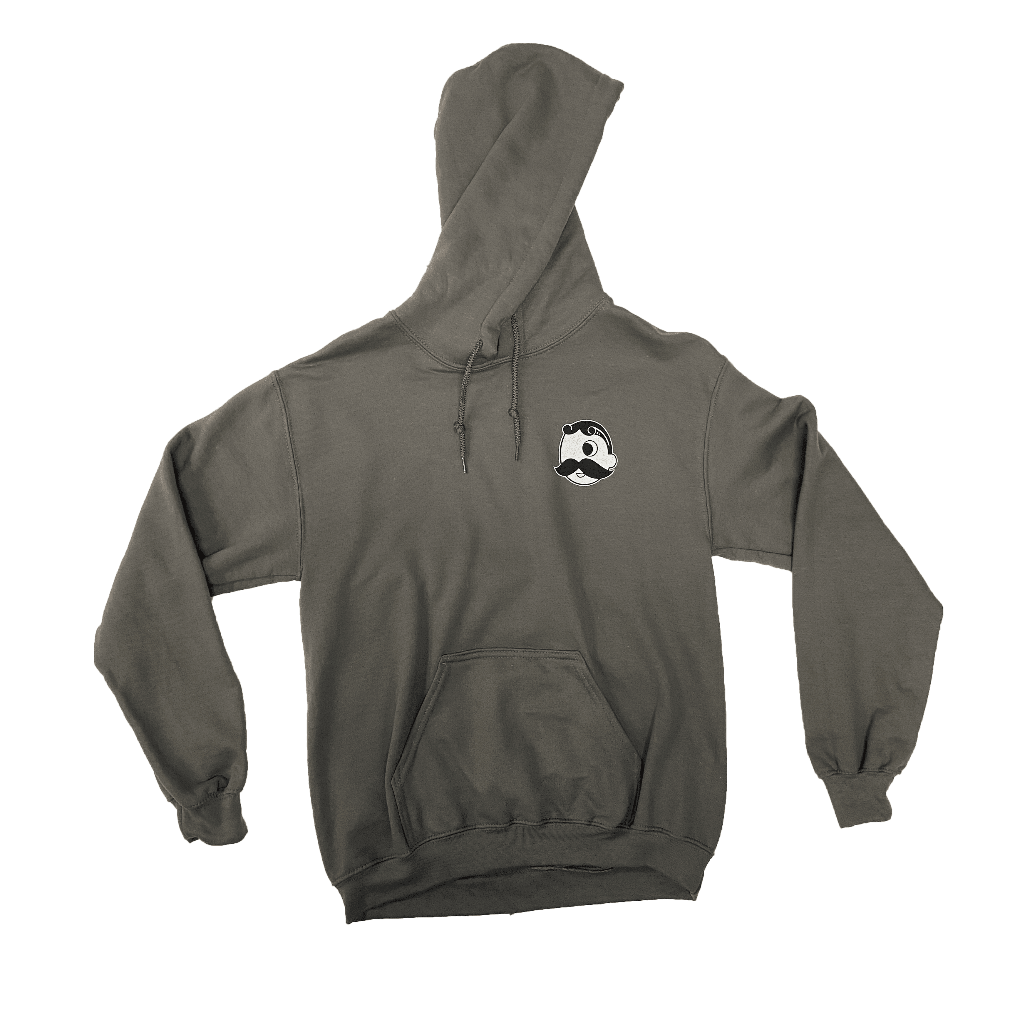 Natty Boh Bottle Cap (Charcoal) / Hoodie - Route One Apparel