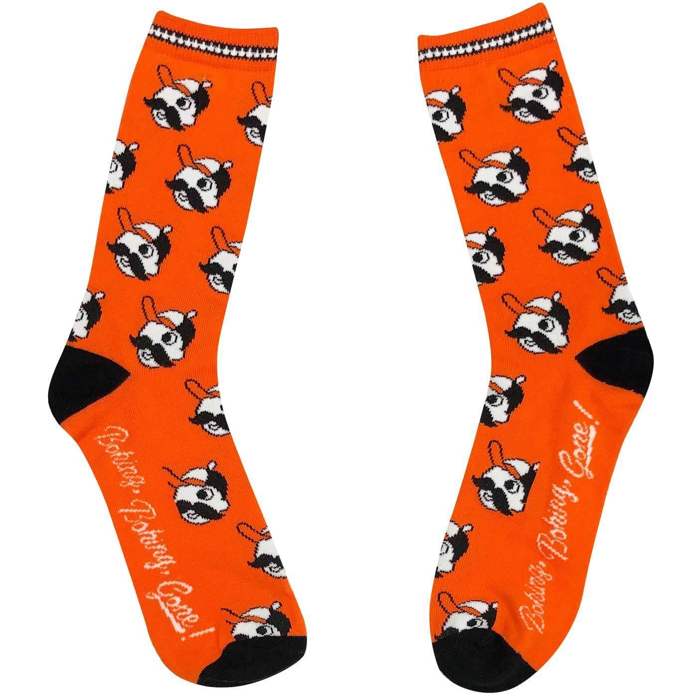 Bohing, Bohing, Gone! National Bohemian Baseball (Orange) / Crew Socks - Route One Apparel