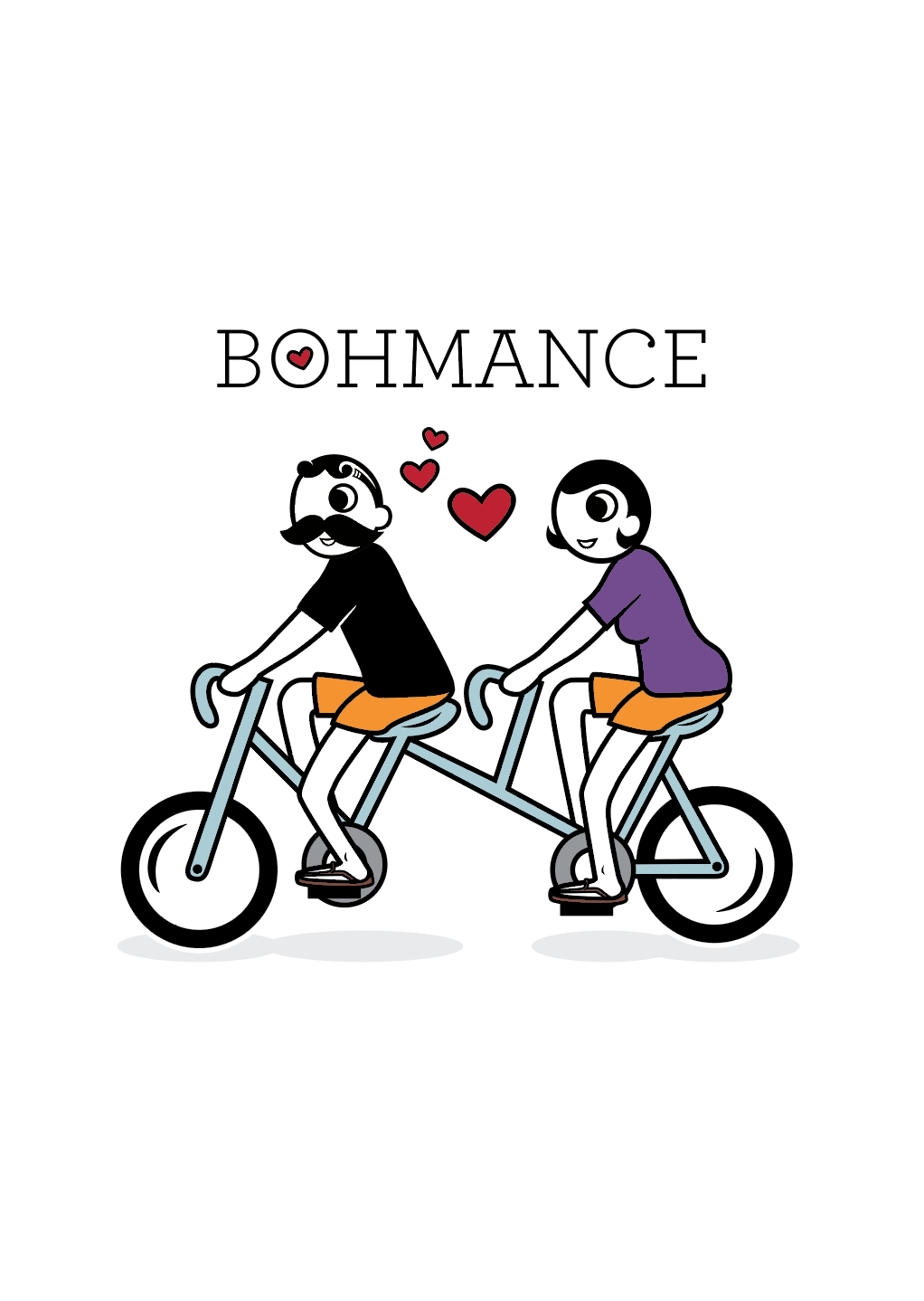 Valentine's Day Bohmance / Card - Route One Apparel